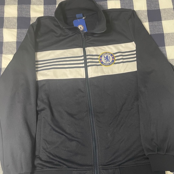 Chelsea Retro Track Raglan Full Zip Jacket - Picture 1 of 5